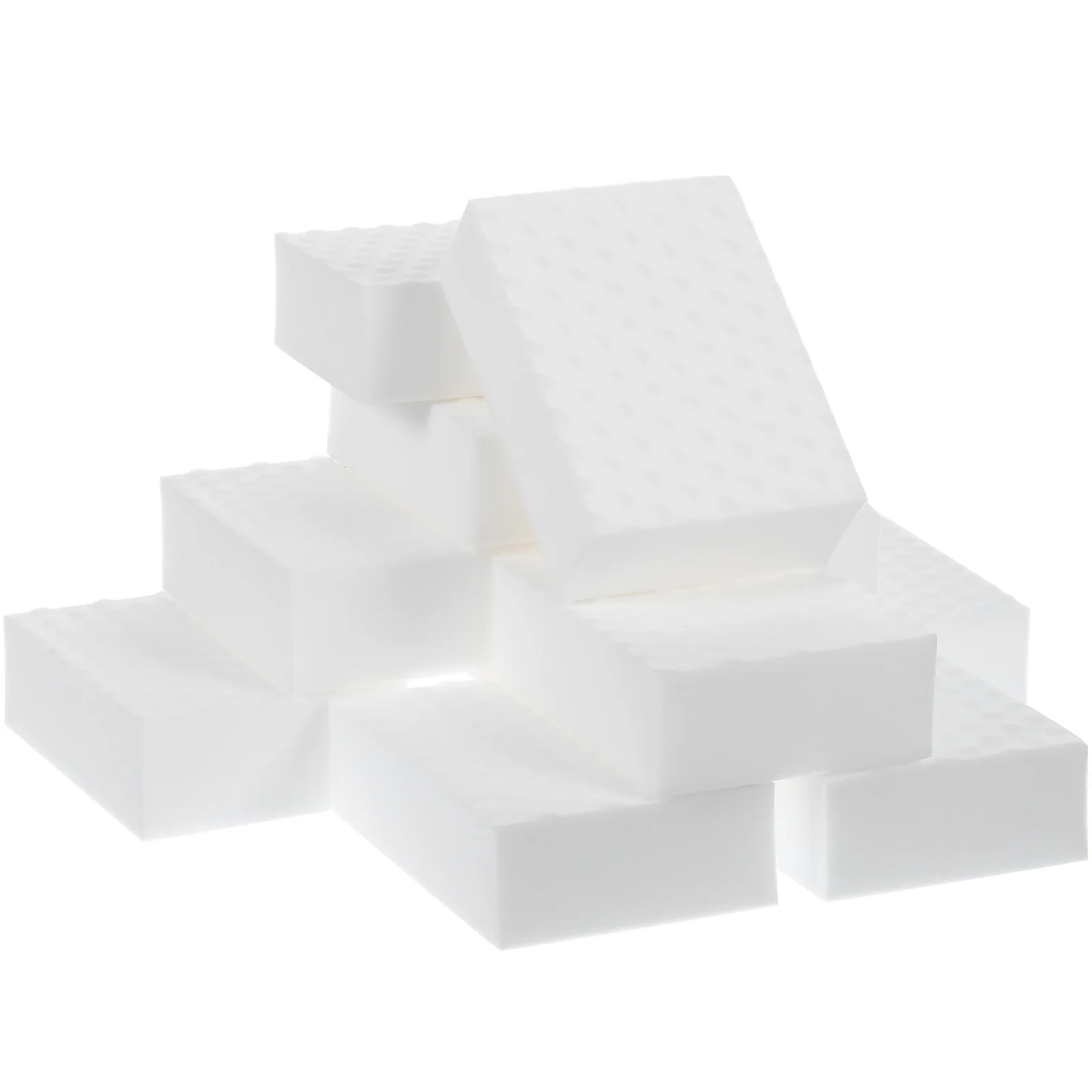 

12 pcs Melamine Sponges Kitchen Dish Sponge Compact Strong Absorption Multi-Pack Water Absorbent Cleaning Sponge For Household