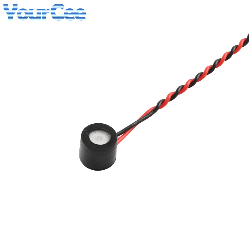 20pcs/2pcs MIC 6050 Waterproof Insulation Capacitive Electret Condenser Microphone 6MM 6*5MM Omnidirectional Line Wire 2P 1.25MM