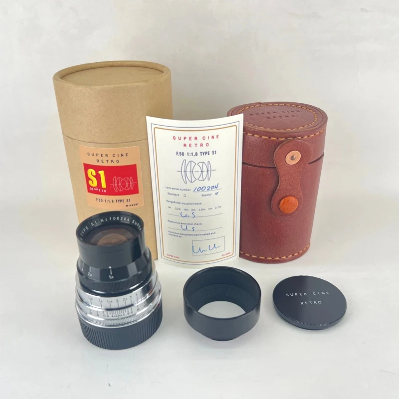 

Объектив 50 мм F1.8 Angenieux S1 Super Cine Retro для Leica M6 M240P M10 M11