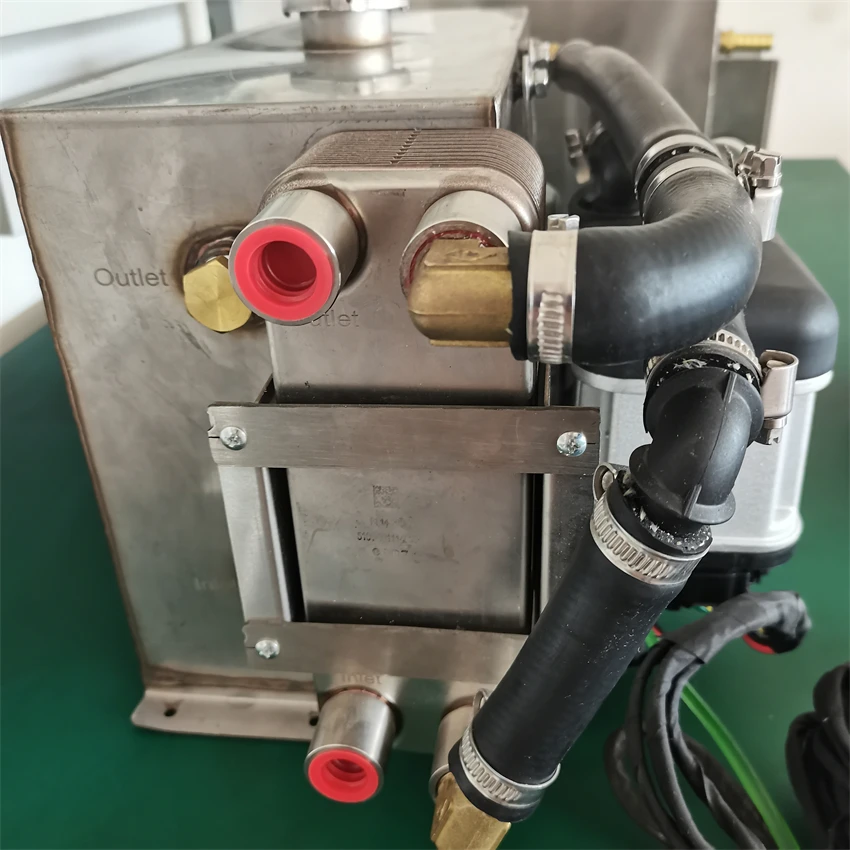 موتور المنزل الطابق التدفئة قافلة متنقل 24 فولت 12 فولت الديزل الهواء والمياه سخان التوقف كومبي ل Truma Webasto #3