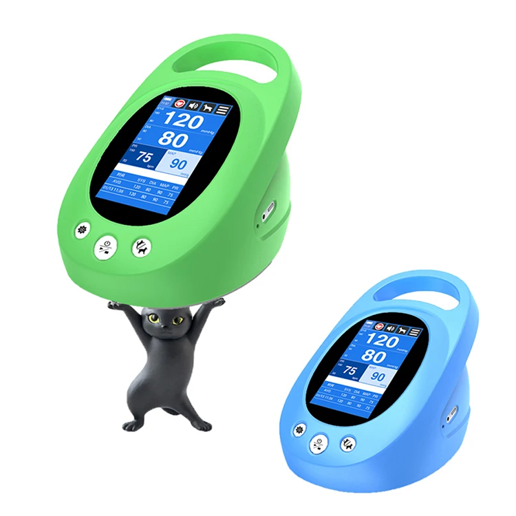 Portable Veterinarian Clinic Vet Sphygmomanometer Pets Doppler Veterinary Blood Pressure Monitor