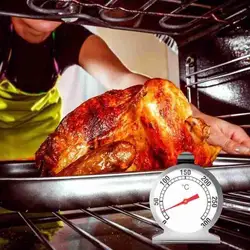 3/1pcs Kitchen Oven Thermometers Stainless Steel Food Meat Dial Mini Thermometer Gauge Baking Temperature