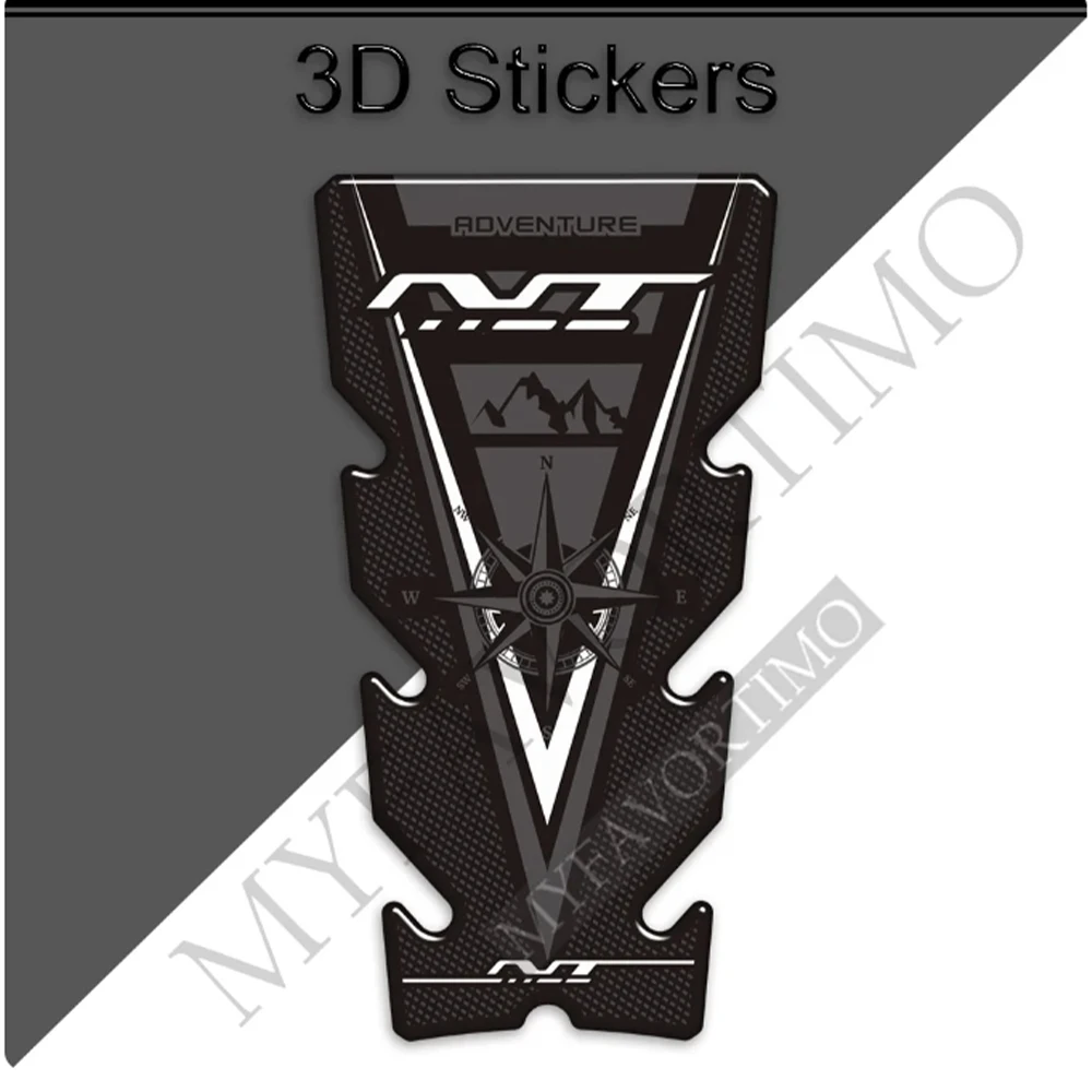 Motorcycle Adventure Stickers Decals Protector Tank Pad Gas Fuel Oil Kit Knee For Honda NT 650 700V 1000 1100 NT650 NT1100