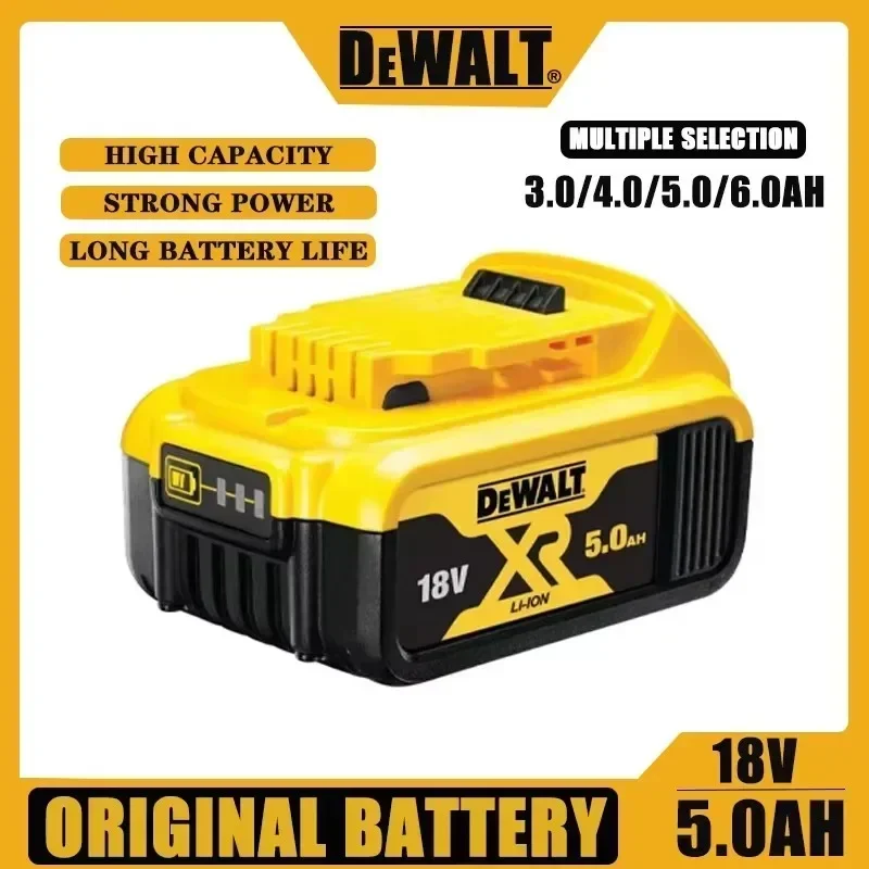 New 100% Original 6Ah 18V Original Dewalt Power Tool Battery DCB206 18V5.0Ah Battery DCB206 18V Battery DCB205 DCB200