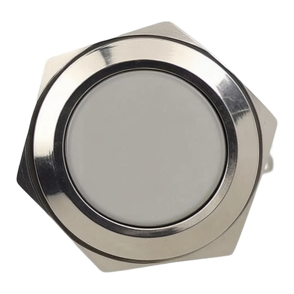 for durable And Practical Switch Push Button 3-220V Waterproof 1 A 1 Pcs 16mm Installation Size 18mm Head Diameter