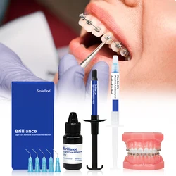 Dental ortodôntico adesivo Light Cure, Pasta Adesiva Dentisty, Suporte De Metal, Ligação Invisível, Kit De Ferramentas De Aplicador De Dentista, Moda