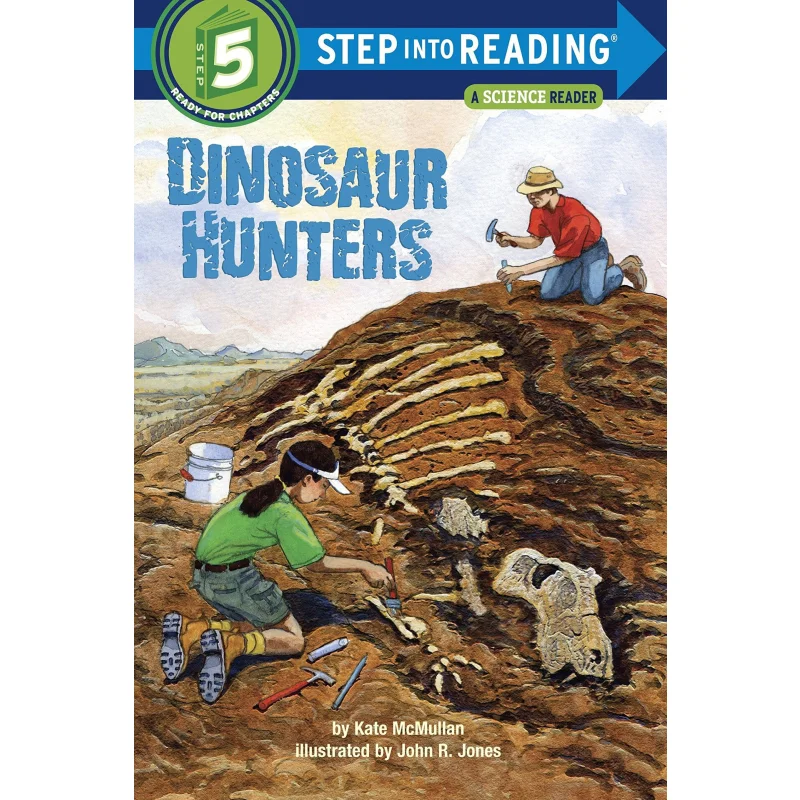 خطوة إلى قراءة RStep 5Dinosaur Hunters Mcmullan Kate Random House US 9780375824500 كتاب