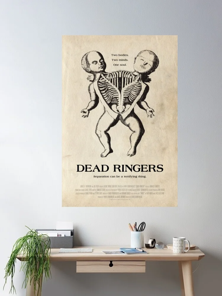 

Dead Ringers Movie Canvas POSTER ,Home Decor Wall art painting