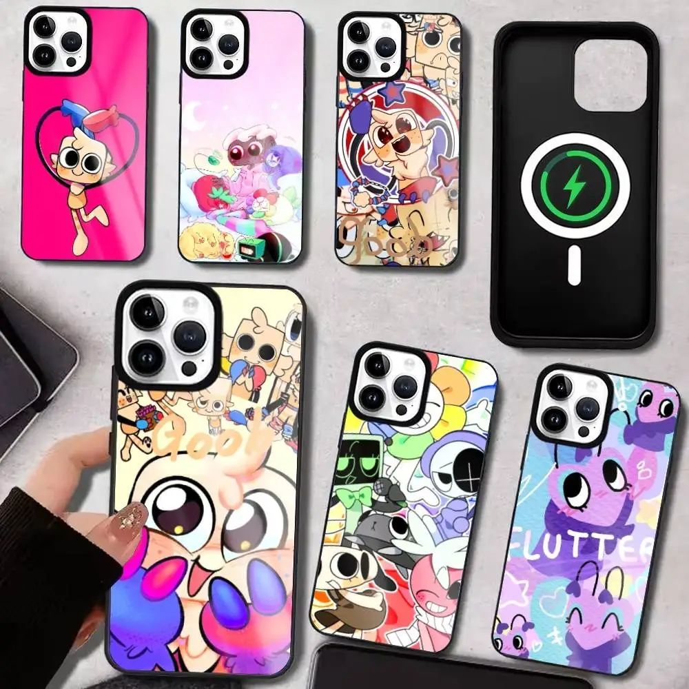 

G-Goob D-Dandys W-World Phone Case For iPhone17,16,15,14,13,12,11 Plus,Pro Max, New Magnetic Wireless Charging