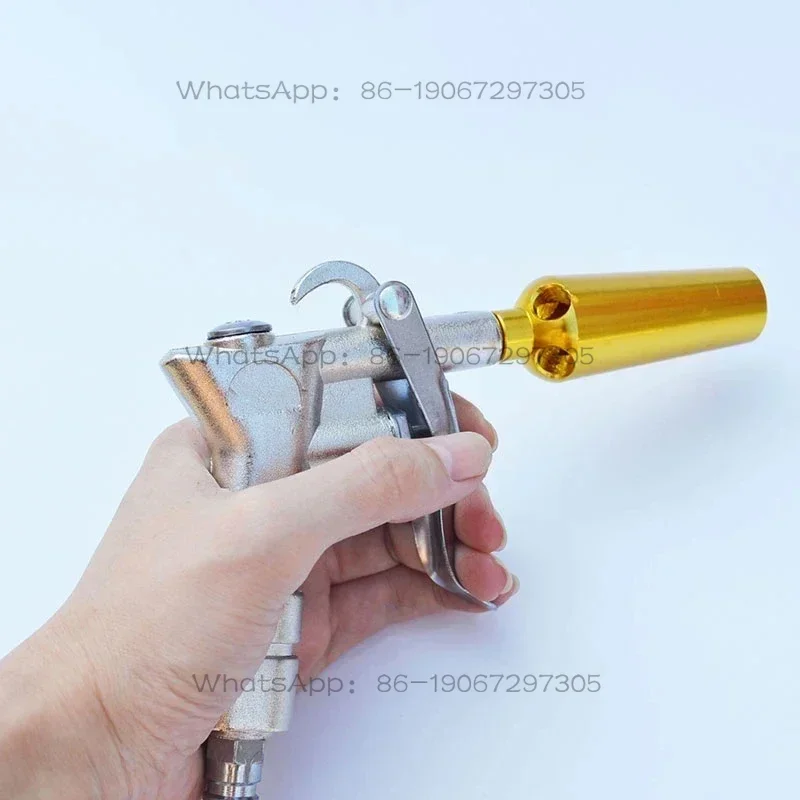 Pneumatic Car Air Blowing  Blow Dust Clean Tools  Brush Sprayer Air Duster Aluminum Alloy Car Washer