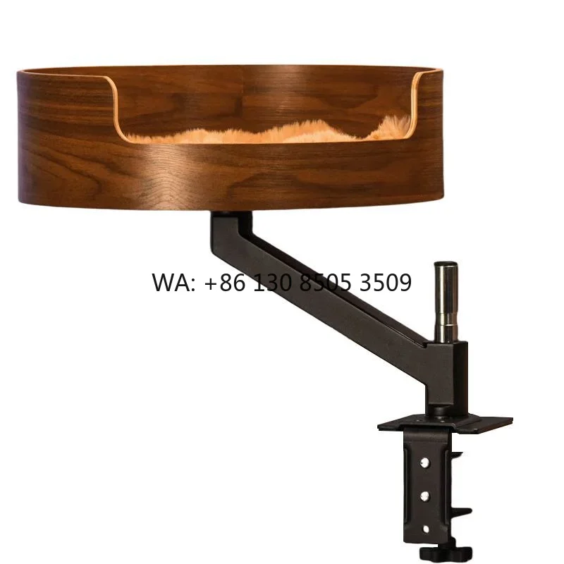 2025 New Hot Sale Pet Bed Desk Cat Bed Adjustable Lifteable on Computer Office Desk