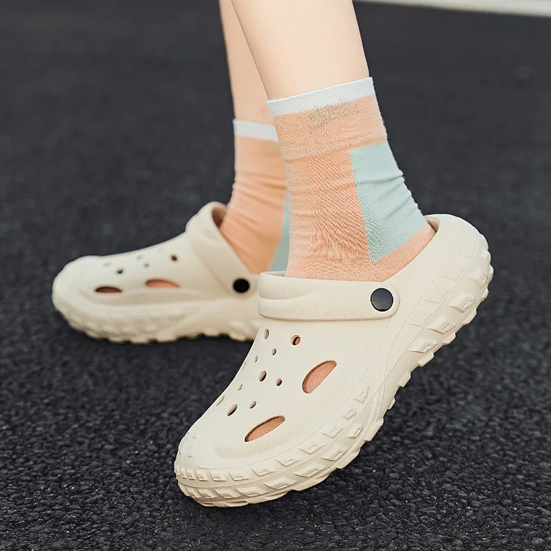 

2023 New Top quality Women Girls Parent-child Mules Kids Clogs Cute Sandals Cartoon Slipper Lovers Shoes For Men boys 36-45