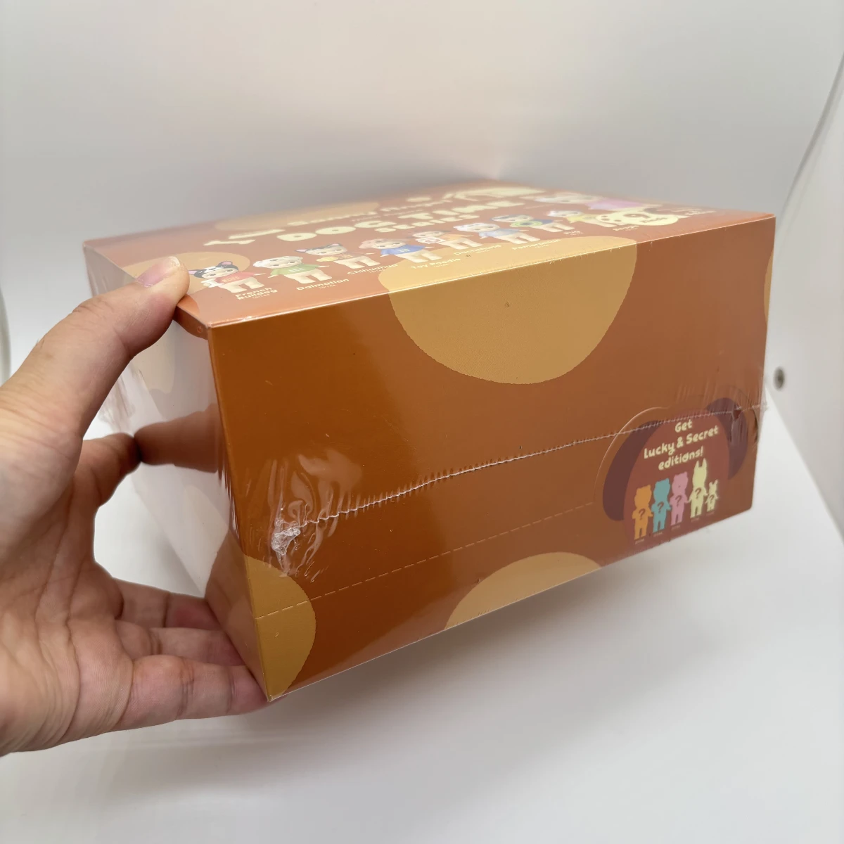 سوني أنجل شخصية صغيرة سلسلة وقت الكلب صندوق أعمى يوم جميل مع جرو محظوظ كلب صغير طويل الشعر دوبيرم بول جحر روبي SAS65938