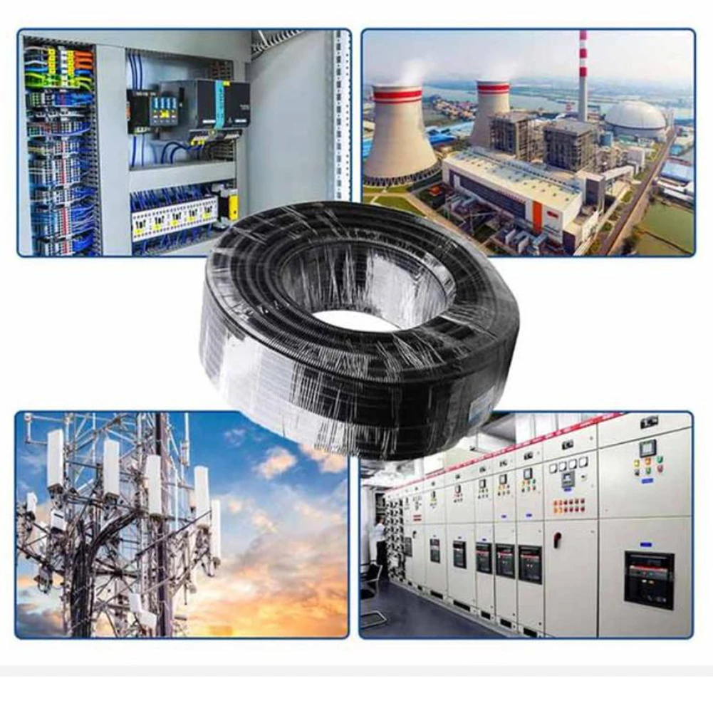 Flexible Conduit Wiring Protection Crush Resistant Flexible Corrugated Design Temperature -30 To 100 C For Electrical Equipment