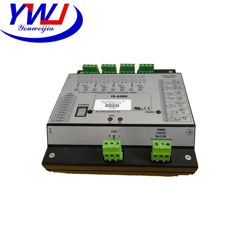 Original IS-AIN8 Diesel Generator Controller Set Analogue Input Module