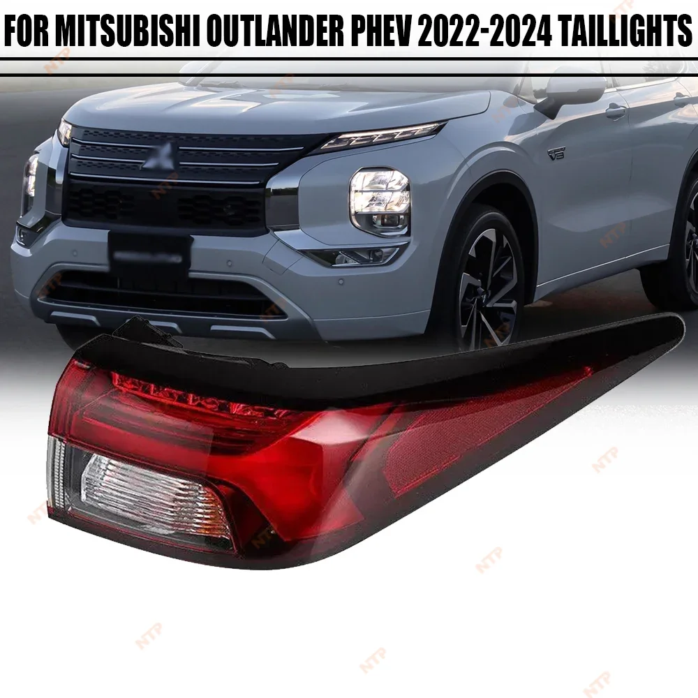 

Комплект задних фонарей (левый+правый) для Mitsubishi Outlander 2022-2024: сверхъяркие стоп-сигналы и указатели поворота в сборе
