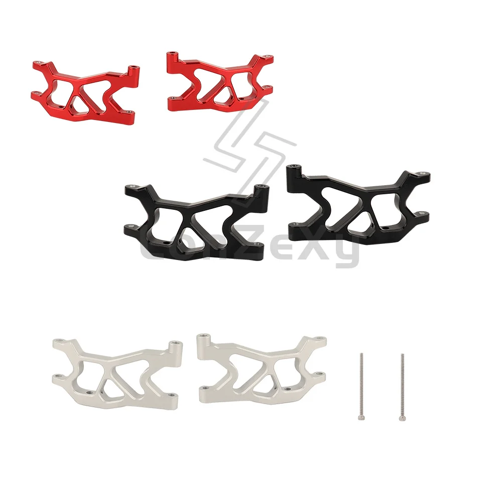 CNC Aluminum Alloy Front Lower A-Arm Pair Heavy Duty Upgrade Replacement Parts for Axial Yeti JR AX90052 RC Buggy