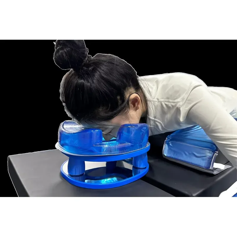 Manual Prone Position Headrest Gel Positioner Mirror CE Certified 1 Year Warranty 25x22cm Soft Avoid Bedsores YUANHENG TW-A