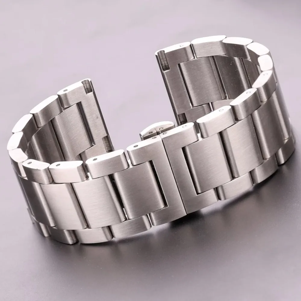 Universal Stainless Steel Watch Strap Multisize Replacement Wristband Strap Accessories Wrist Bracelet Women Men