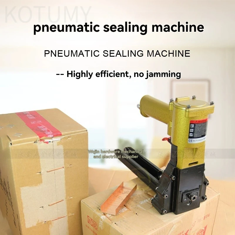 ADCS-19/22 Air Carton Stapling Gun, Pneumatic Box Sealer for Packaging Cartons