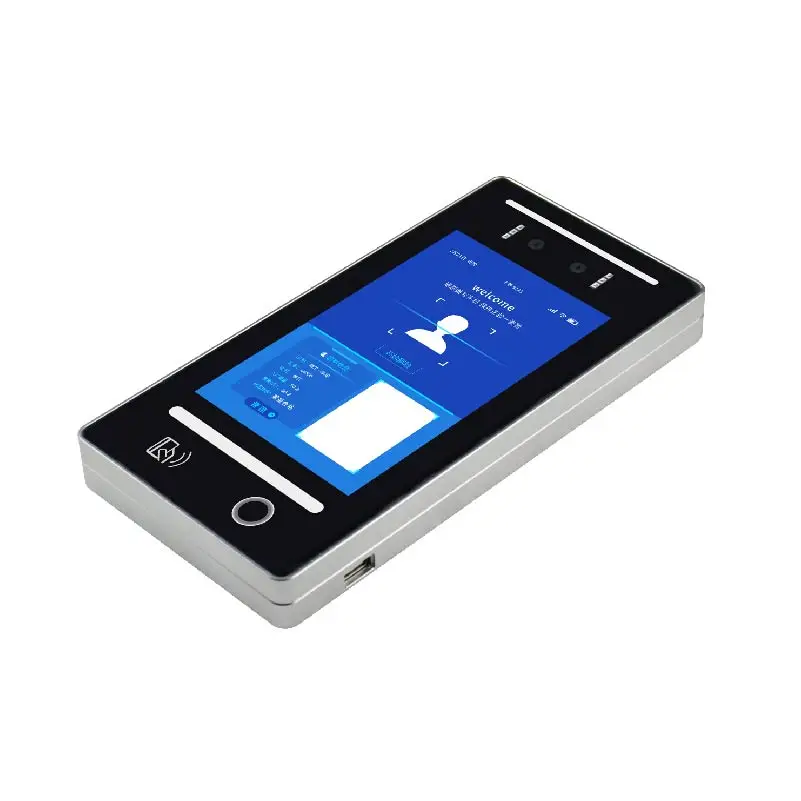 7 Inch Face Recognition Access Controller, Biometric Attendance Machine for Elevator Security