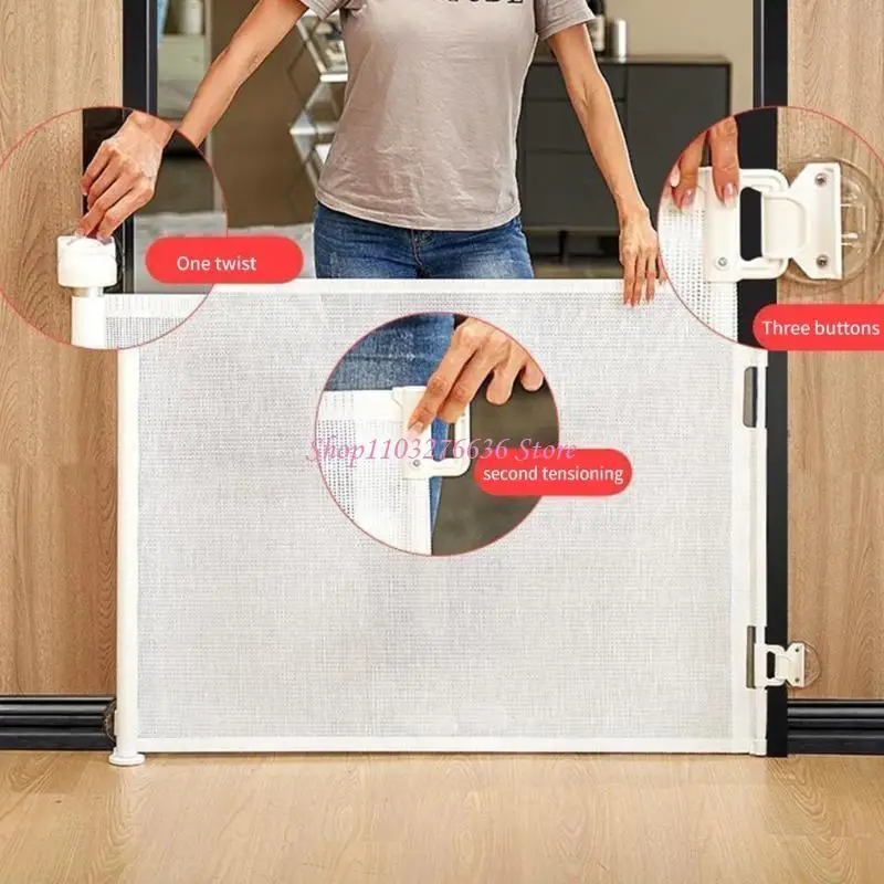 R6FD 1 SET SET KID -ROPEANGAING GATE Universal для различных моделей лестниц с винтами