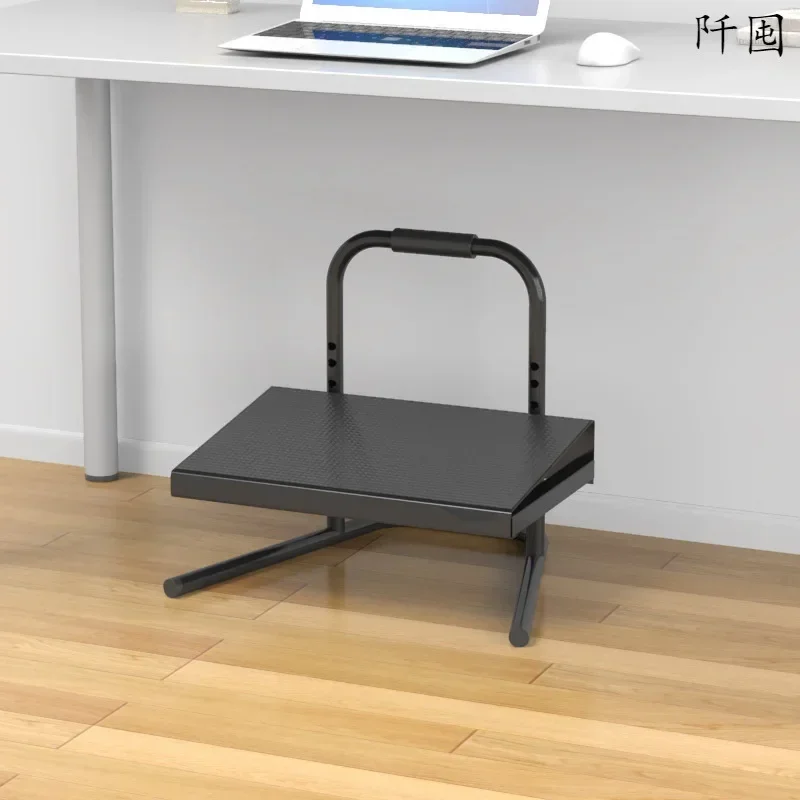 Adjustable Height Office Footrest  Lifting Foot Stool, Foot Artifact for Under Desk & Children's Piano Table, Practical