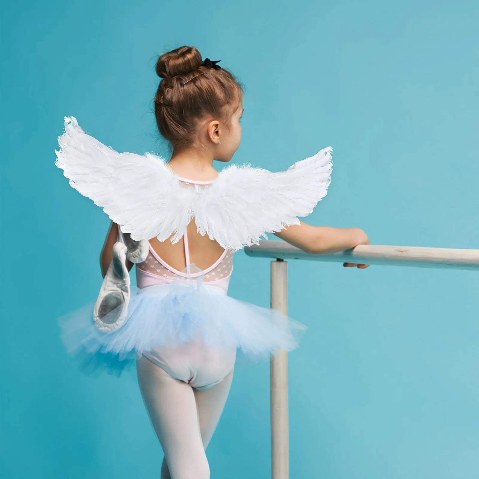 

Angel Wings For Kids Lightweight Cosplay Party Costume Props Angel Costume Accessories Halloween Carnival Masquerade Decor