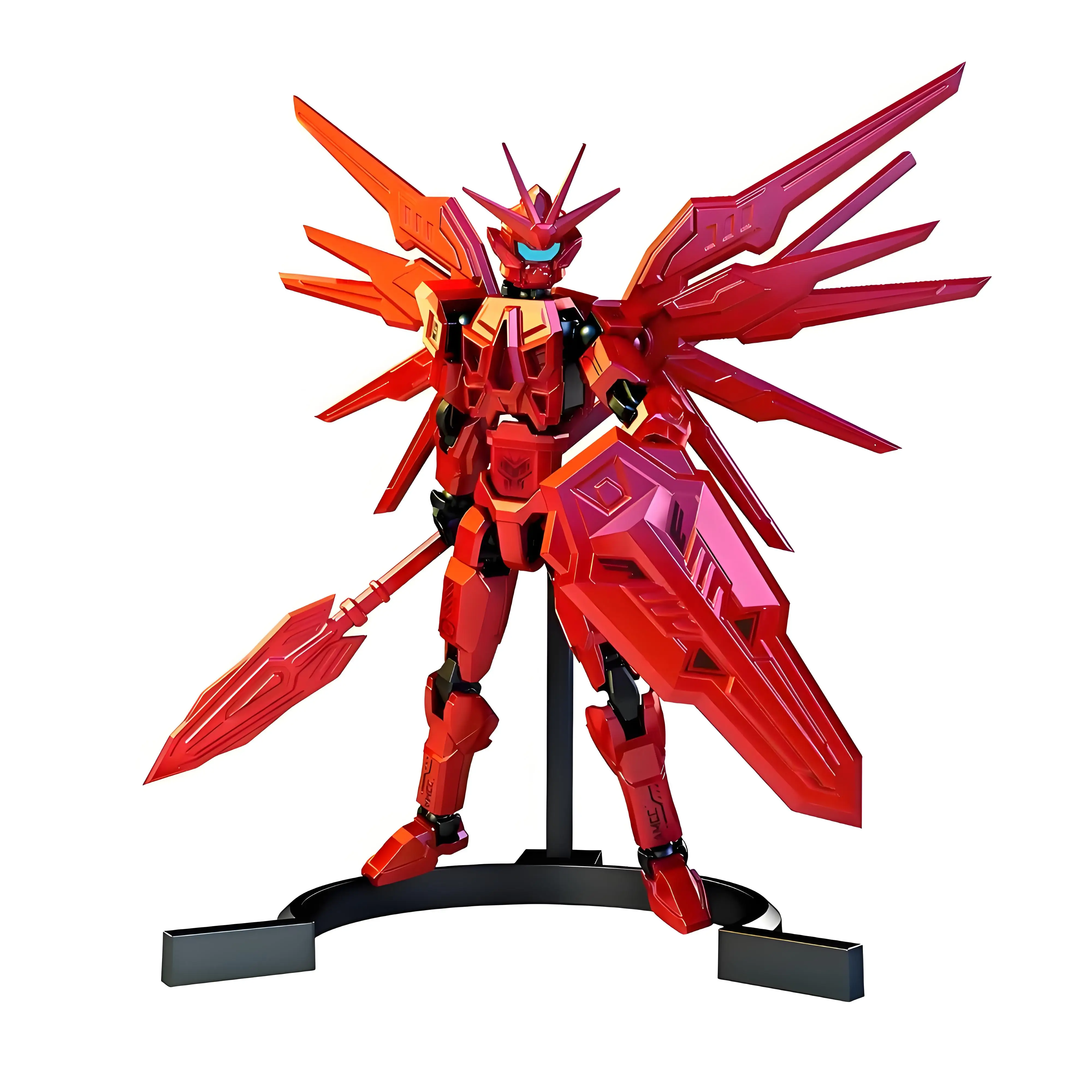 متعدد المفاصل المنقولة Shapeshift روبوت أنيمي عمل الشكل ثلاثية الأبعاد مطبوعة عارضة أزياء دمية لعب الاطفال الكبار ألعاب الوالدين والأطفال #4