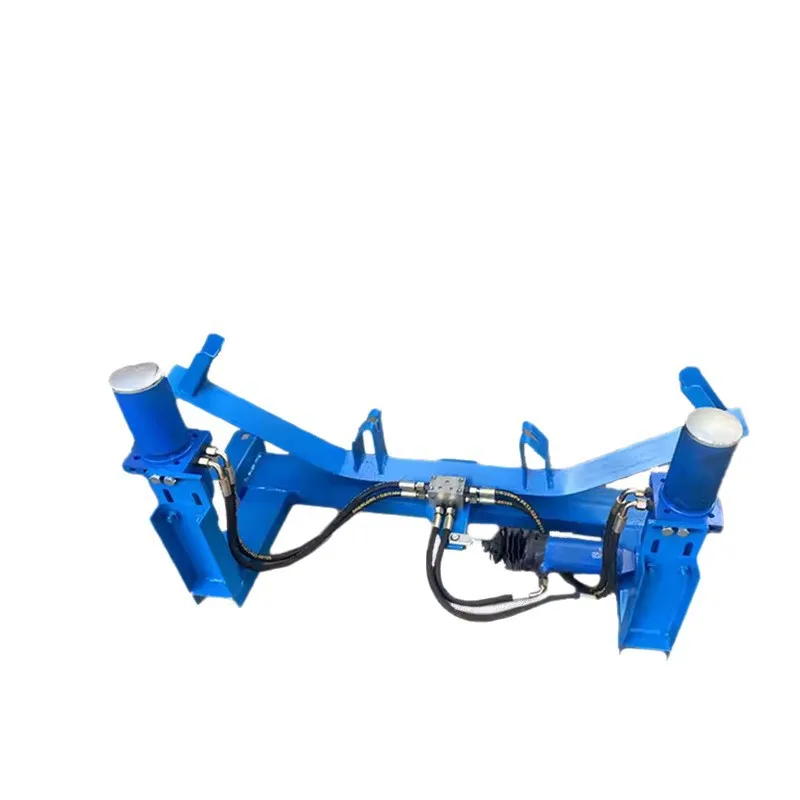 Fully automatic hydraulic deviation correction device, belt conveyor upper and lower polarizer, anti-running deviation centering