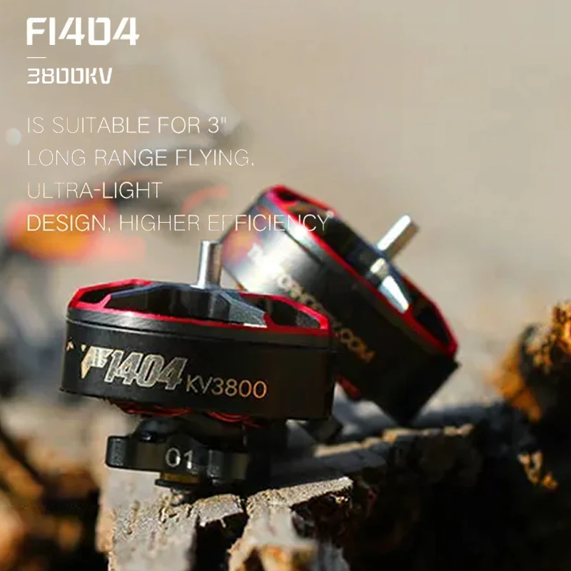4 قطعة T-MOTOR F1404 فرش السيارات 3800KV 4600KV 3-4S Outrunner موتور ل RC FPV حرة Cinewhoop Dutcted سباق بدون طيار