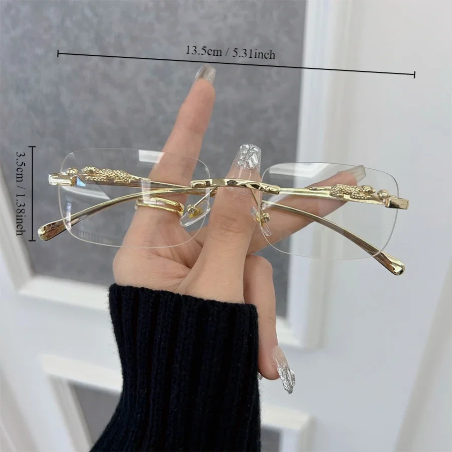 Retro Square Glasses Women Men Brand Rectangle Vintage Eyeglasses Frame Male Clear Lens Mirror Outdoor Transparent Lens Gafas