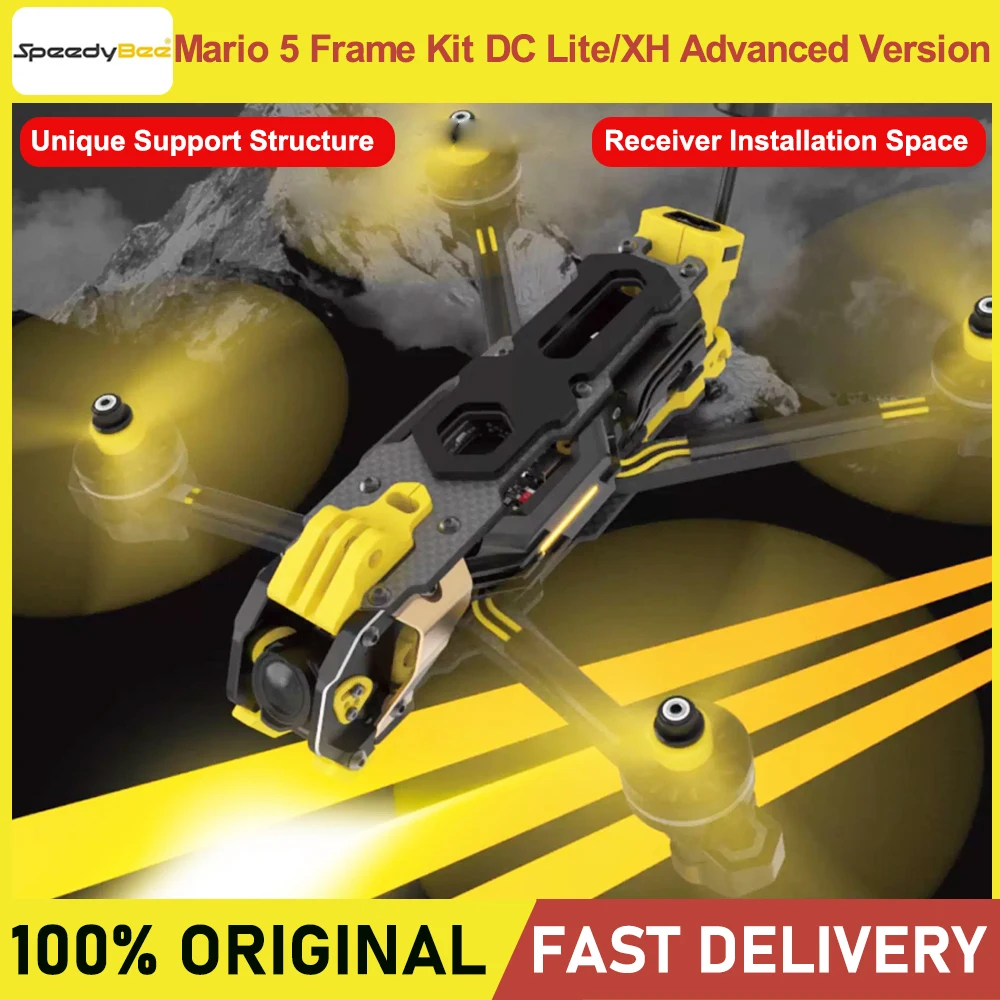 Fpv Drone Kit - SpeedyBee Mario 5 Mario 5 Frame