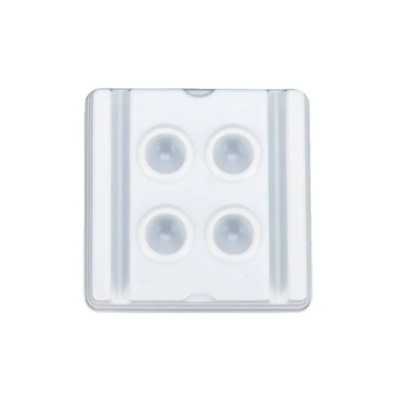 200pcs 2/4 Holes Dental Mixing Wells Trays Dental Supply Composite Adhesive Disposable Mixing plastic dispensing Trays