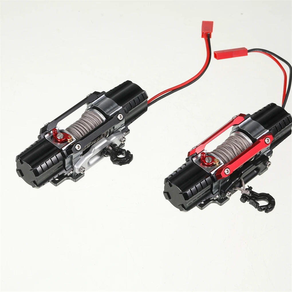 

Dual Motor Metal Simulated Winch for Axial SCX10 TRAXXAS TRX4 RC4WD D90 1/8 1/10 RC Crawler Car Upgrade Parts