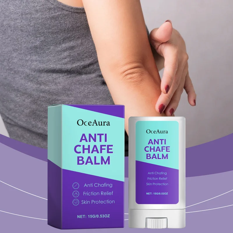

Anti-Chafing Balm Stick - Friction Protection For Sports & Outdoor, Moisturizing Skin Care, Portable & Easy To Apply