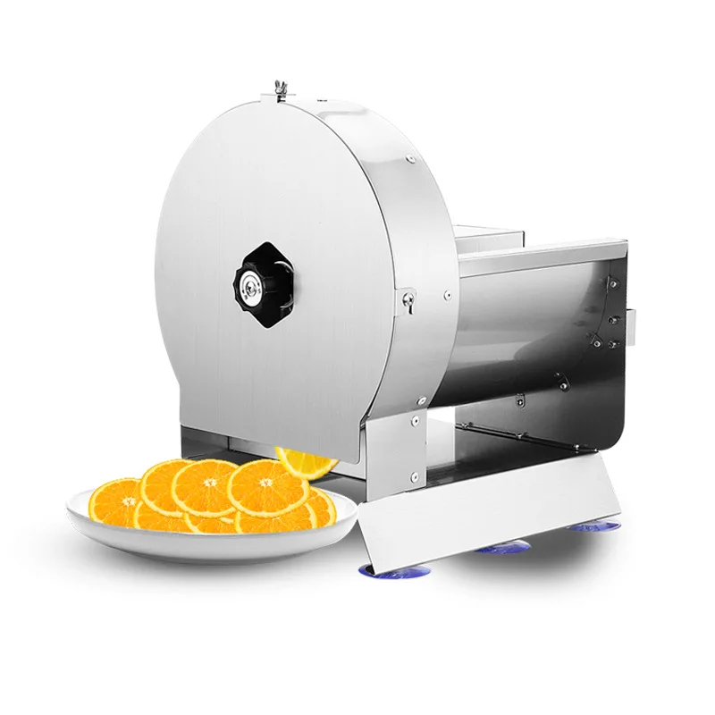 Stainless steel electric vegetable slicer, multifunctional hand cranked vegetable slicer, potato fruit lemon slicer