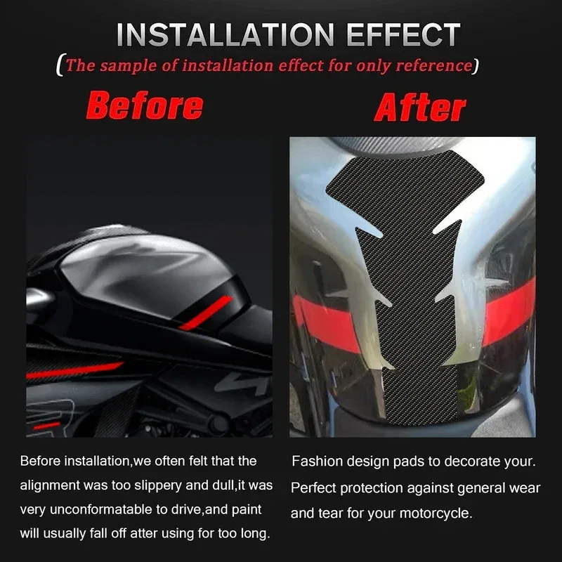 For 450SR, 3M Motorcycle Protection Anti Scratch Sticky Decal Fuel Tank Pad Protector Cover 5