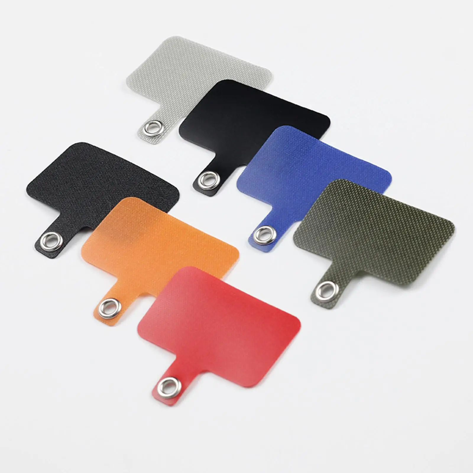 2-4pack Phone Lanyard Gasket Tether Patch Durable for Most Smartphones