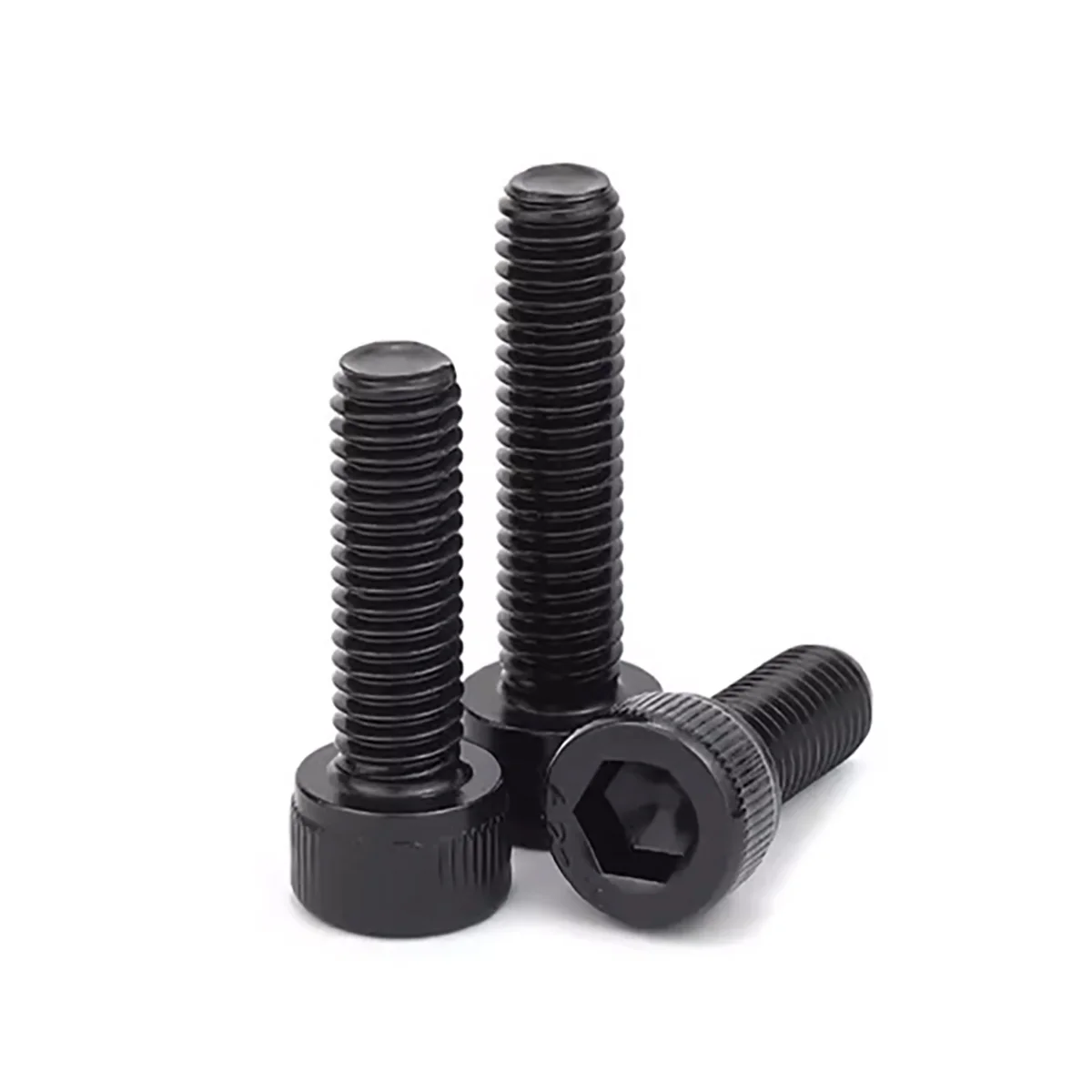 Black 304 Stainless Steel  Cylindrical Head Screw Internal Hexagonal Screw Cup Head Bolt M6M8