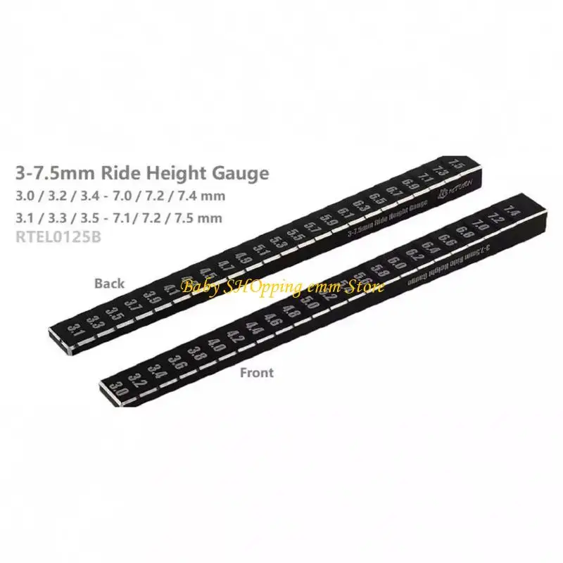 23GD Misuratore Bilanciamento Strumento Controllo Remoto in Auto Calibro Altezza Strumento Misura Pratico In