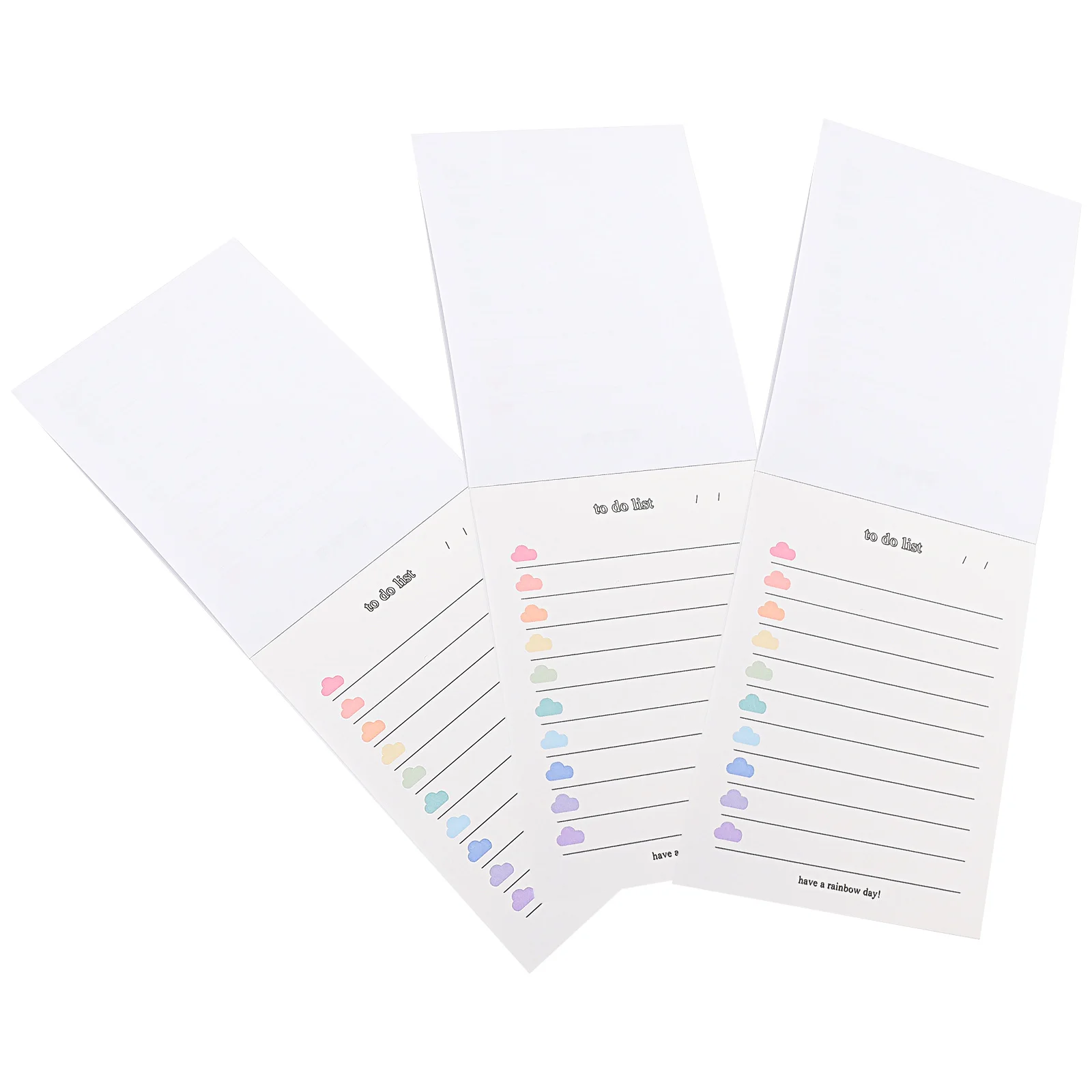 

3Pcs Memo Pad Compact to Do Pads Portable Household Note Pads Perfect for Student Daily Writing Note Pad