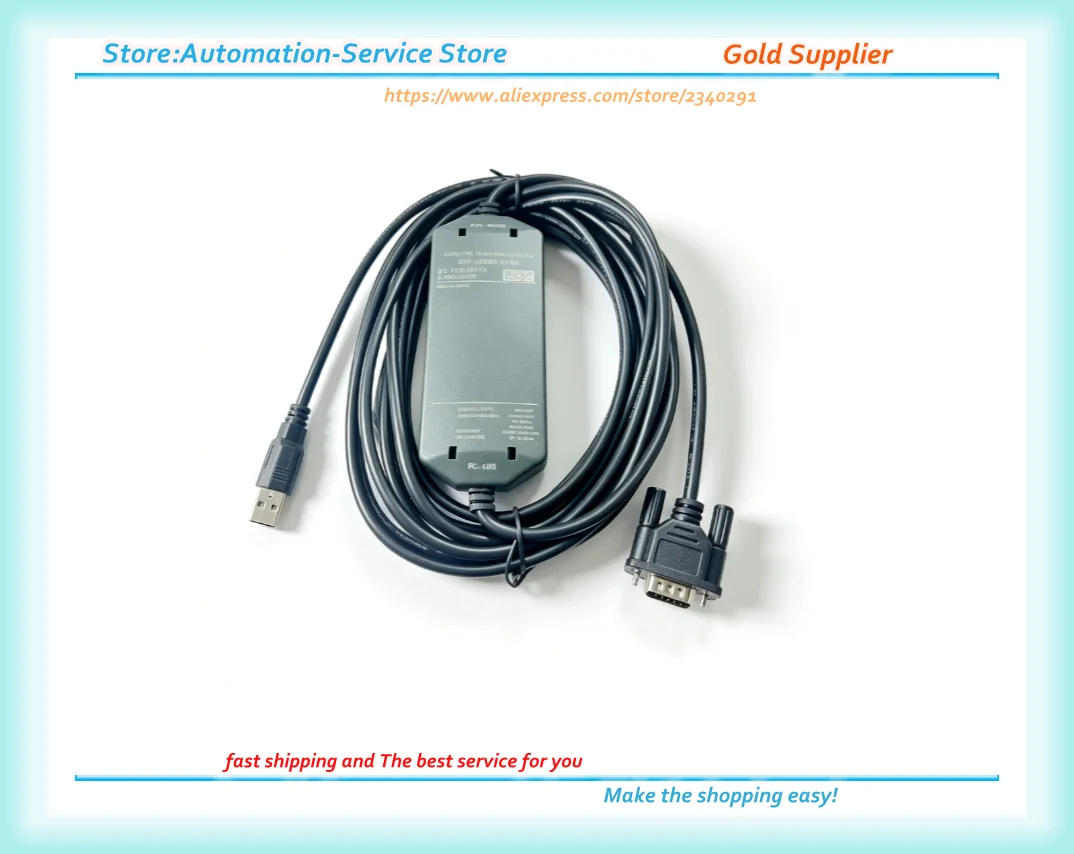 New USB-PPI+ Use For S7-200 PLC Programming Cable 6ES7 901-3DB30-0XA0 Data Cable