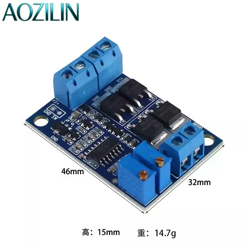 AOZILIN For Dual Power Supply Intelligent Switching Module 15A Two Way Low Dropout Ideal Diode Multi Power Redundant 36V