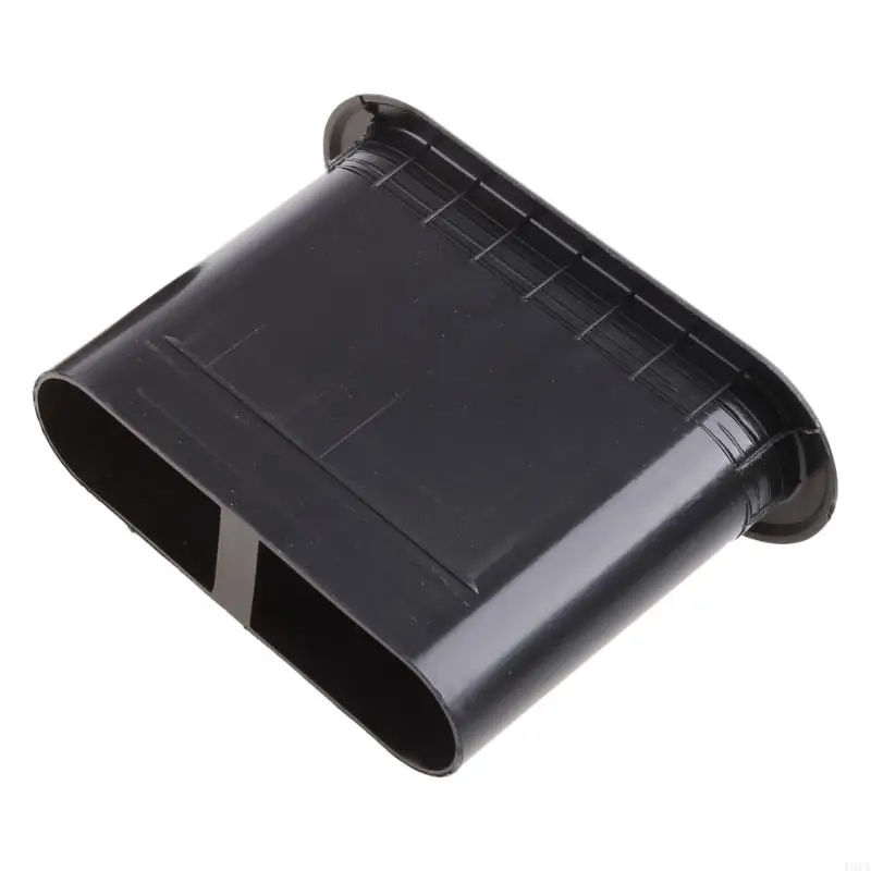 P9FA 2PCS Woofer Speaker Inverter Tube ABS Frame Frame OVAL GUIDE TUBE TUBE BASS VENTION