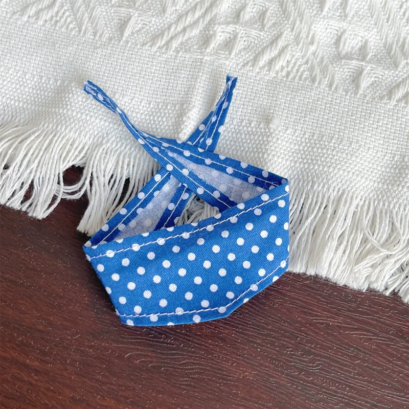 Para labubu 4.0 os monstros pino para amor série arco cachecol vestido floral para 17cm labubu boneca roupas acessórios vestido de princesa