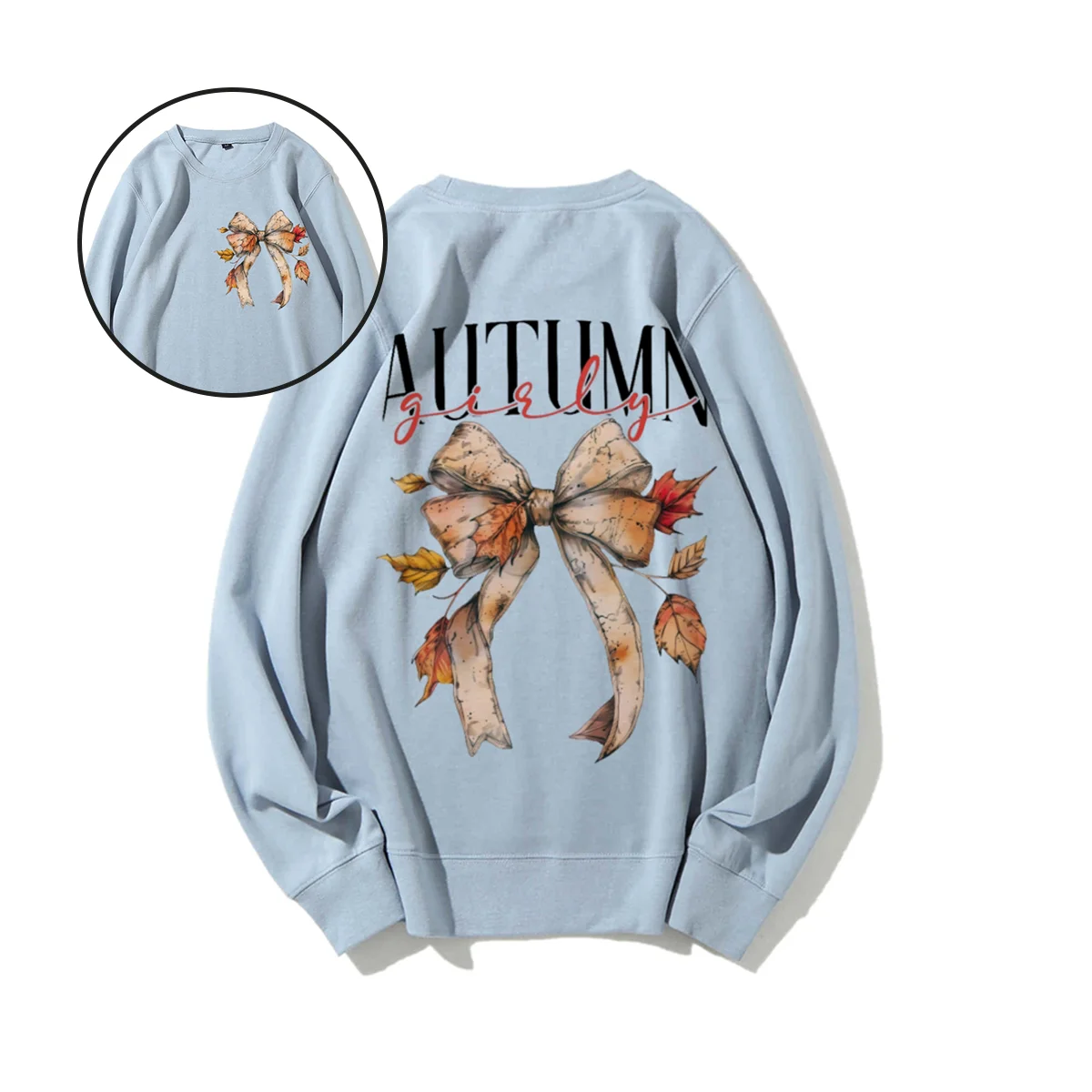 Halloween Costume Sweatshirt Coquette Pumpkin Bows Sweater Autumn Girly Pumpkin Jumper Funny Fall Season Pullover Womens Top Tee