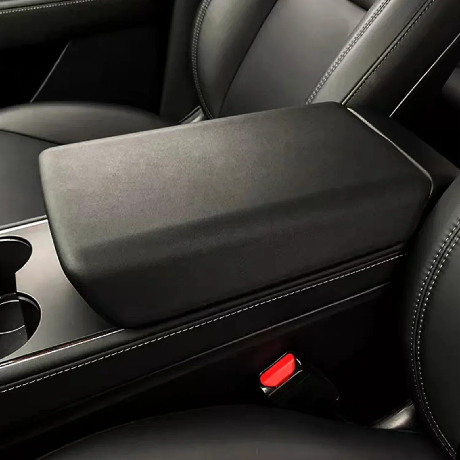 Per Tesla Model 3 Model Y TPE scatola bracciolo per auto copertura protettiva bracciolo di controllo centrale bianco nero grigio accessori interni