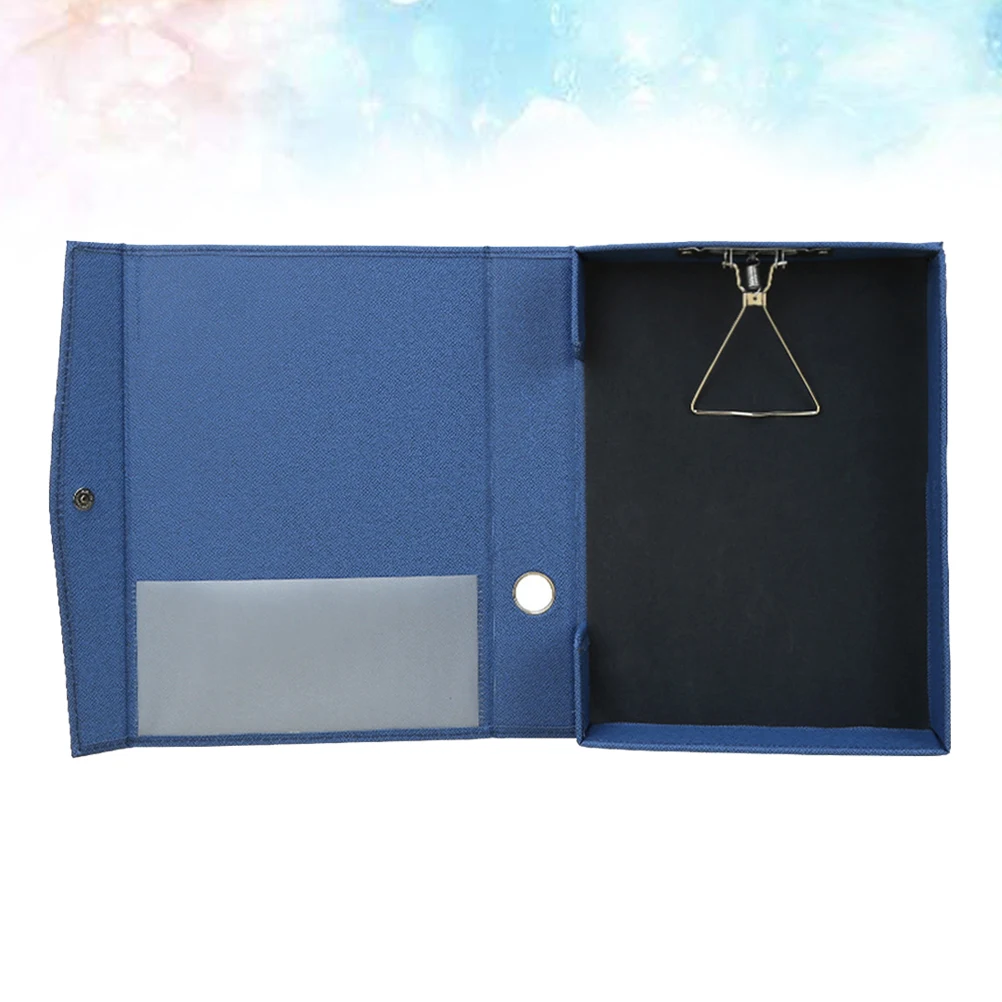 

Document Organizer File Box A4 Paper Clip Board School Office Supplies Pu Material Portable For Teachers