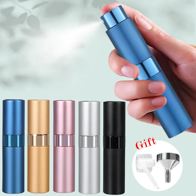 8ML Refillable Mini Perfume Bottle Portable Cosmetic Bottle Spray Bottle Travel Portable Sprayer Atomizer Perfume Spray Bottle